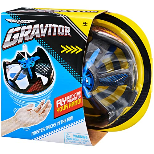 Air Hogs Gravitor with Trick Stick, USB Rechargeable Flying Toys, Drones for Kids 4 and up by Spin Master