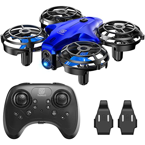 Drones for Kids, TUDELLO RC Mini Drone for Kids and Beginners, RC Quadcopter Indoor with Headless Mode, Small Helicopter with 3D Flip, Auto Hovering and 2 Batteries, Great Gift for Boys and Girls from TUDELLO