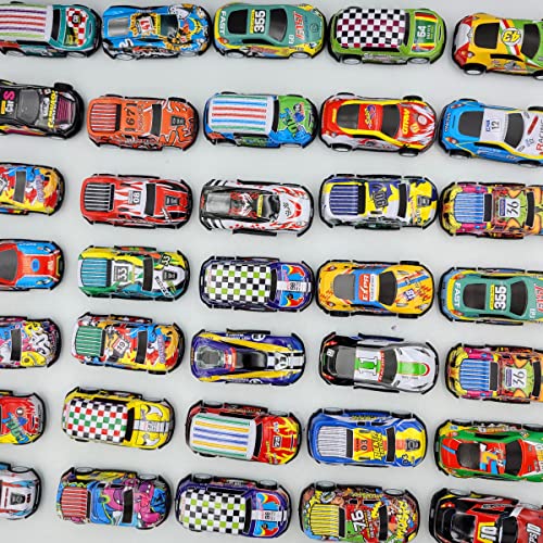 SeeuFun 36 Pack 2.7Inch Pull Back Racing Cars Die cast Race Car Vehicles Play-Set, Friction Powered Vehicles Toys for Boys and Girls Colors Random from SeeuFun