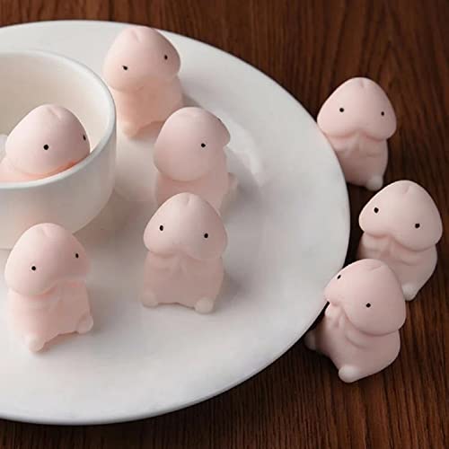 GUAGLL 10Pcs Mini Soft Squeeze Toys Stress Relief Toys Novelty Squishy Squeeze Toys Ornament by Keilis