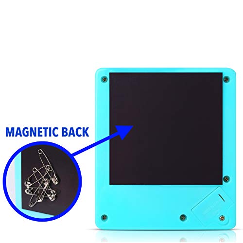 Daily Positivity Talking Button - Says 50 Positive Quotes and Affirmations - Stick On Fridge or Desk - Funny Inspirational Gifts for Men and Women - Novelty Motivational Happy Office Gadgets Toy from The Monocle Breakers