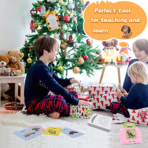 SATXTREM Educational Toys for 2 3 4 5 Year Old Kids Toddler Flash Cards, Preschool Learning Resource Electronic Interactive Toy Gifts for 2-7 Year Old Boys Girls Toddler Learning Toys Age 2-4 from SATXTREM