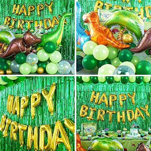Partyville Dinosaur Party Decorations - Dinosaur Birthday Party Supplies 184 Pcs w/Most Dinosaur Party Supplies - Birthday Party Decorations - Dinosaur Birthday Decorations w/Plates Cups Cutlery by Luxxis Limited