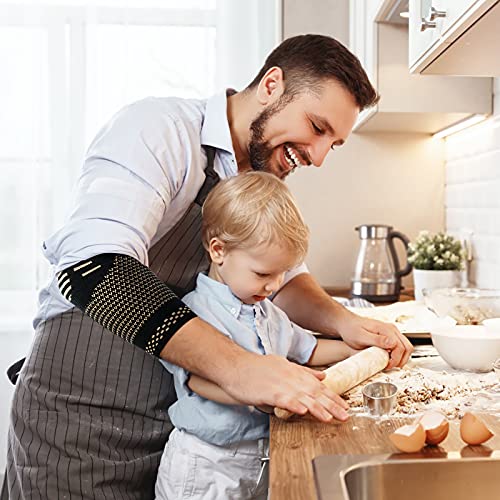 ABYON Medical Grade Copper Elbow Compression Sleeveï¼1 Pairï¼Highest Copper Content Elbow Brace for Tendonitis,Arthritis,Golf Elbow and Tennis Elbow Treatment,Breathable and Supportive Elbow Brace Reduce Joint Pain for Men and Women by Meili