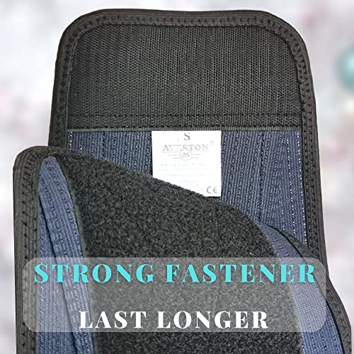 Back Support Lower Back Brace Provides Back Pain Relief - Breathable Lumbar Support Belt for Men and Women Keeps Your Spine Straight and Safe - Large Size 38"- 45" at Navel Level by AVESTON