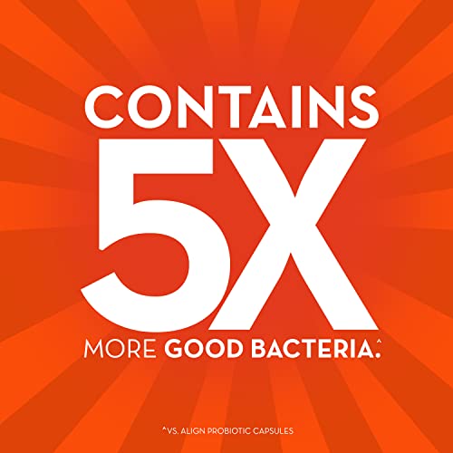 Align Probiotic Extra Strength, #1 Doctor Recommended Brand, 5X more good bacteria to Help support a healthy digestive system, 42 Capsules from Procter & Gamble - HABA Hub