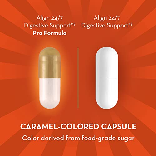 Align Probiotic Pro Formula, #1 Doctor Recommended Brand, Helps Soothe Occasional Gas, Abdominal Discomfort, Bloating to Support a Healthy Digestive System 24/7, 63 Capsules from AmazonUs/PRFZ7