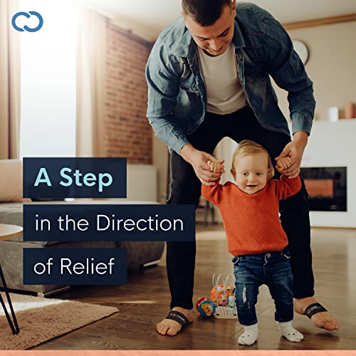 Copper Compression Copper Arch Support - 2 Plantar Fasciitis Braces/Sleeves. Guaranteed Highest Copper Content. Foot Care, Heel Spurs, Feet Pain, Flat Arches (1 Pair Black - One Size Fits All) by Copper Compression