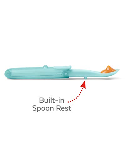 Skip Hop Baby Feeding Travel Set, Easy-Pack Baby Shower Gift Set, 6pc, Soft Teal from AmazonUs/SKCV9