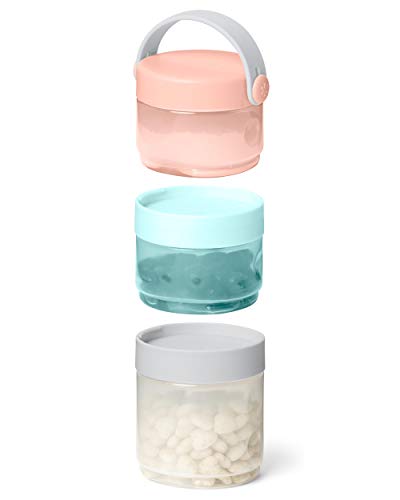 Skip Hop Baby Feeding Travel Set, Easy-Pack Baby Shower Gift Set, 6pc, Soft Teal from AmazonUs/SKCV9