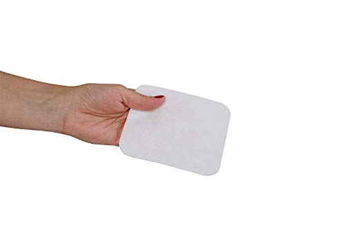 Baby Organic Large Dry Pads 100% Cotton Squares for Baby Care Diapering (120 Count) from ipek