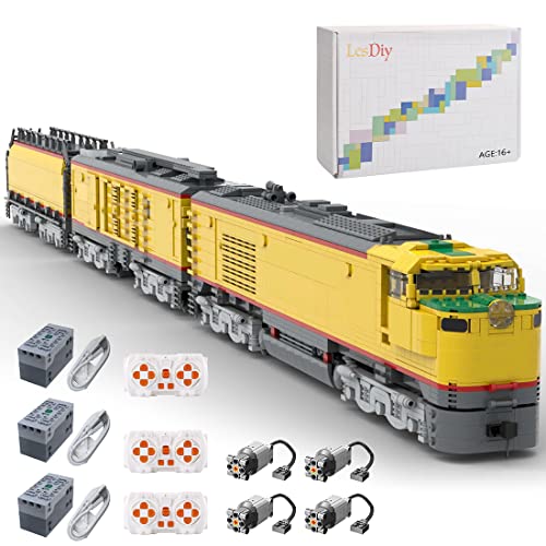 Ottima Train Building Kit with Remote Control, Dynamic Retro Locomotive Train Building Model Set Toys for Kids Boys Adults Compatible with LEGO - 4242 PCS from Ottima