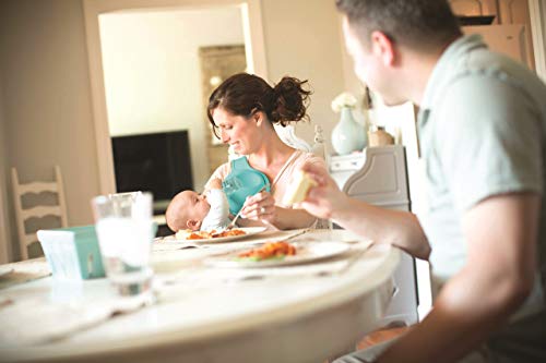 The Beebo Hands Free Bottle Holder, Upgraded â New and Improved, Teal | Baby Bottle Holder â Suitable for Most Bottle Sizes, Enhance Feeding Time for Parents and Caregivers| Anti Slip Free Hand Bottle from the beebo