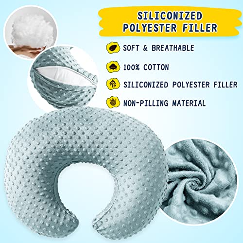 Ezencon Nursing Pillow for Breastfeeding Positioner - Bottle Breast Feeding Pillows Baby Support Pillow with Removable Cotton Blend Cover from Ezencon