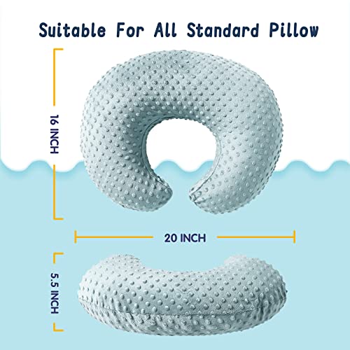 Ezencon Nursing Pillow for Breastfeeding Positioner - Bottle Breast Feeding Pillows Baby Support Pillow with Removable Cotton Blend Cover from Ezencon