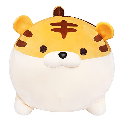 Auspicious beginning Stuffed Animal Tiger Plush Toy Anime Kawaii Tigers Soft Pillow, Plush Toy Gifts for Adults (19.6") from Auspicious beginning