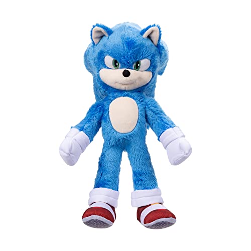 Sonic The Hedgehog 412634-PB, Sonic Plush by Jakks