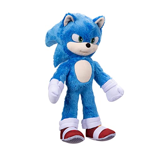 Sonic The Hedgehog 412634-PB, Sonic Plush by Jakks