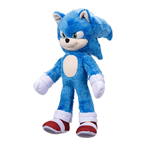 Sonic The Hedgehog 412634-PB, Sonic Plush by Jakks