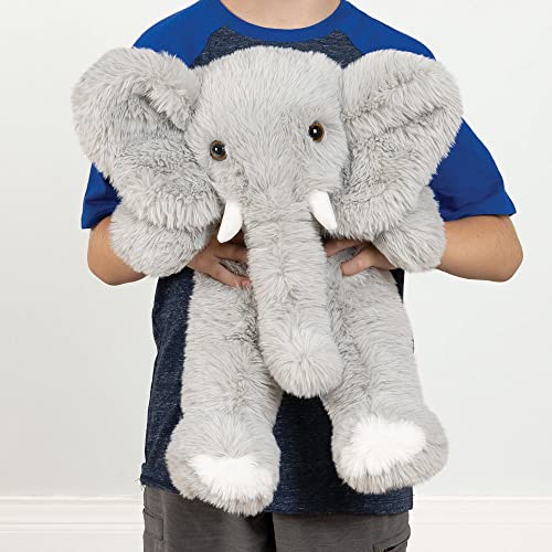 Vermont Teddy Bear Stuffed Elephant - Oh So Soft Elephant Stuffed Animal, Plush Toy, Gray, 18 Inch from Vermont Teddy Bear