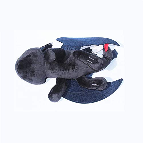 How to Train Your Dragon Night Fury Toothless Night Fury Stuffed Animal Plush Doll Toy Dragons Defenders of Berk 10inch by Toothless Dragon