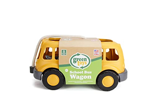 Green Toys School Bus Wagon - FC , Yellow from Green Toys, Inc.
