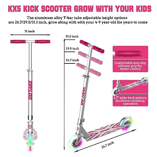 Gotrax Kick Scooter for Kids Toddlers (Red) from ZHEJIANG TAOTAO VEHICLES CO., LTD