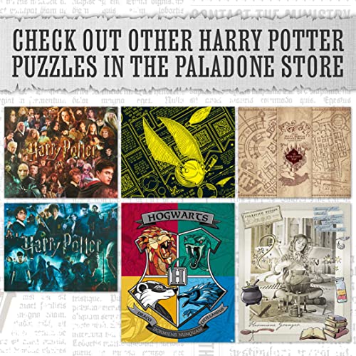 Harry Potter 1000 Piece Jigsaw Puzzle - 30in x 24in - Officially Licensed Merchandise from Paladone
