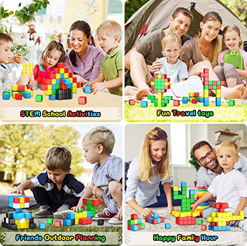 36PCS Upgraded Large Magnetic Blocks for Toddler Toys, STEM Montessori Toys for Kids Ages 3 4 5 Year Old Boys & Girls, Large Magnet Building Blocks Construction Learning Toys Gifts by Toylogy