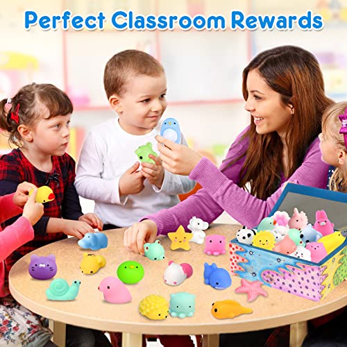 Mochi Squishy Toys FLY2SKY 28PCS Animal Mini Squishies Kawaii Party Favors for Kids Cat Unicorn Squishy Squeeze Stress Relief Toys Goodie Bags Novelty Toy Birthday Gifts for Boys Girls Adults, Random from FLY2SKY