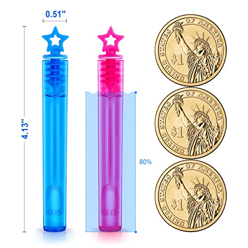 200 Pieces Mini Bubble Wands,Bubble Party Favors Assortment Toys for Kids,Themed Birthday, Halloween, Goodie Bags, Carnival Prizes, Wedding, Bubble Maker Toys for Kids,Outdoor Gifts for Girls & Boys by SpringFlower