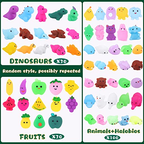 VESPRO 160PCS Squishies Squishy Toy 160pcs Party Favors for Kids Mochi Squishy Toy Kids Mini Kawaii squishies Mochi Stress Reliever Anxiety Toys from VSKIZ