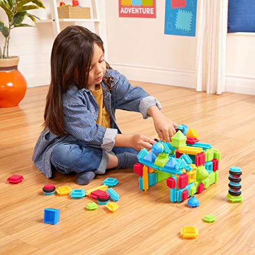 Bristle Blocks by Battat â The Official Bristle Blocks â 112Piece â STEM Creativity Building Toys Dexterity Fine Motricity â Bpa Free 2 Years + from Branford LTD