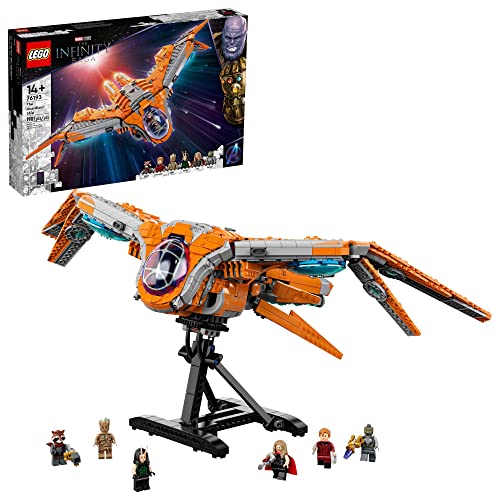LEGO Marvel The Guardiansâ Ship 76193 Large Building Toy, Avengers Spaceship Model with Thor & Star-Lord Minifigures, Gifts for Teenagers, Boys and Girls by LEGO
