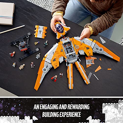 LEGO Marvel The Guardiansâ Ship 76193 Large Building Toy, Avengers Spaceship Model with Thor & Star-Lord Minifigures, Gifts for Teenagers, Boys and Girls by LEGO