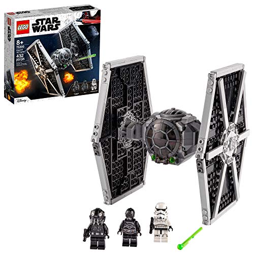 LEGO Star Wars Imperial TIE Fighter 75300 Building Toy with Stormtrooper and Pilot Minifigures from The Skywalker Saga by LEGO