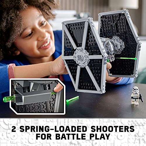LEGO Star Wars Imperial TIE Fighter 75300 Building Toy with Stormtrooper and Pilot Minifigures from The Skywalker Saga by LEGO