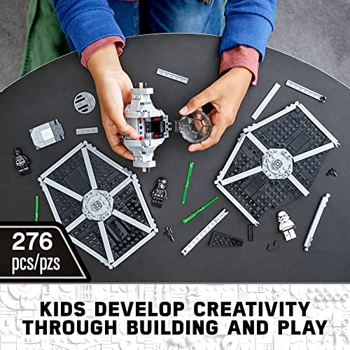 LEGO Star Wars Imperial TIE Fighter 75300 Building Toy with Stormtrooper and Pilot Minifigures from The Skywalker Saga by LEGO