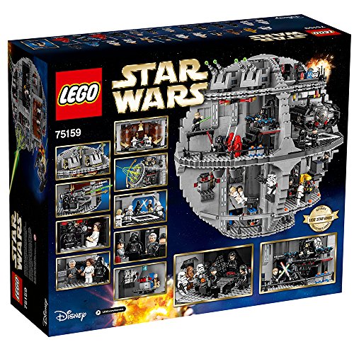 LEGO Star Wars Death Star 75159 Space Station Building Kit with Star Wars Minifigures for Kids and Adults (4016 Pieces) from LEGO