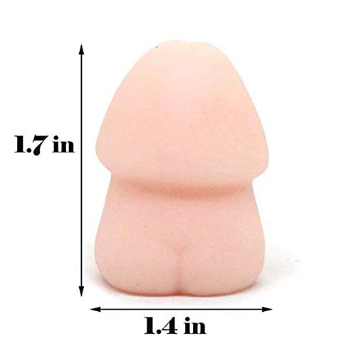 Julvie 24 Pcs Mini Soft Squeeze Toy Funny Novelty Squishy Animals Squeeze Toys Tricky Gifts Stress Relief Toys Birthday Gifts for Kids & Adults by Julvie