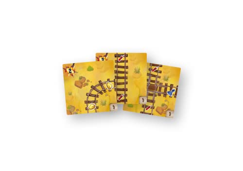 IELLO: Infernal Wagon - Quick Party Game, Complete Pre-Established Objectives to Prove Your Team Skill, Family Game, Ages 7+, 2-5 Players, 7 Minute Play Time from WHATZ GAMES