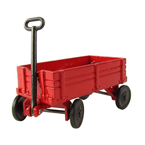 Treasure Gurus 1:12 Scale Model Red Wagon Miniature Dollhouse Accessory Metal Pencil Sharpener by TG, LLC