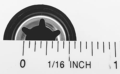 Quadrapoint Hub Caps Compatible with Popular Red Wagon Brand Bike/TRIKES - fits 3/8 Axle Diameter (Black) by Quadrapoint