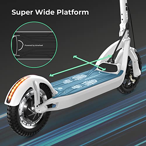 isinwheel X3Pro Electric Scooter, 1200W Motor E-Scooter,12" Fat Tires, 37 Miles Range, 28 Mph Portable Folding Commuter Electric Scooter for Adults, Maximum Load 400lbs & 4 Speed Modes by NEOZIN(WEIHAI)EV CO., LTD