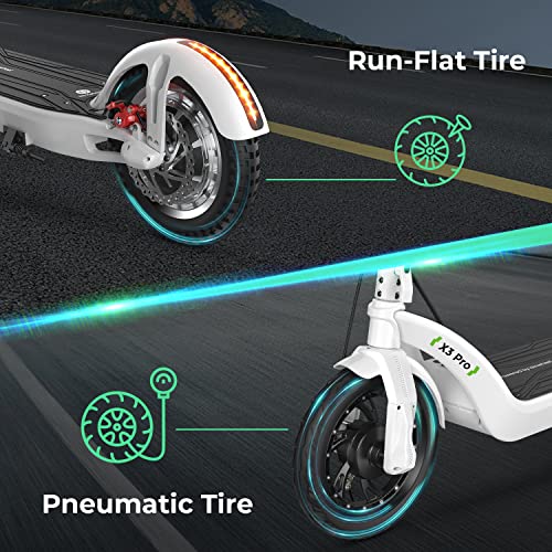 isinwheel X3Pro Electric Scooter, 1200W Motor E-Scooter,12" Fat Tires, 37 Miles Range, 28 Mph Portable Folding Commuter Electric Scooter for Adults, Maximum Load 400lbs & 4 Speed Modes by NEOZIN(WEIHAI)EV CO., LTD