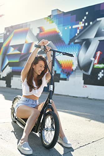 Razor EcoSmart SUP Electric Scooter â 16" Air-Filled Tires, Wide Bamboo Deck, 350w High-Torque Hub-Driven Motor, Up to 15.5 mph & 12-Mile Range, Rear-Wheel Drive by Razor USA, LLC