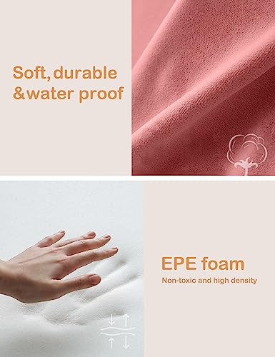 HOFISHÂ Foam BallÂ PitÂ forÂ ChildrenÂ Toddlers,BabyÂ PlaypenÂ BallÂ PoolÂ SoftÂ RoundÂ DesignedÂ EasyÂ toÂ CleanÂ orÂ Install,IdealÂ GiftÂ forÂ BabiesÂ InfantsÂ IndoorÂ andÂ OutdoorÂ Game- (BallsÂ NOTÂ Included) LightÂ Pink by HOFISH