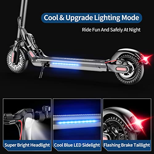 VOBETSCOOTER Electric Scooter,350W Motor,8.5" Solid Tires, 19 Miles Range, 19Mph Folding Commuter Electric Scooter for Adults by Wuyi Zeda Electronic Technology Co., Ltd