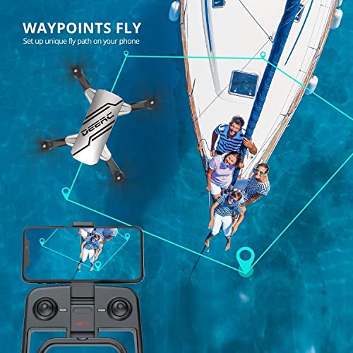 DEERC Kids Drone with 720P HD FPV Camera, Remote Control Toys Gifts for Boys Girls, Drones for Kids with Altitude Hold, Headless Mode, One Key Start Speed Adjustment,3D Flips from DEERC