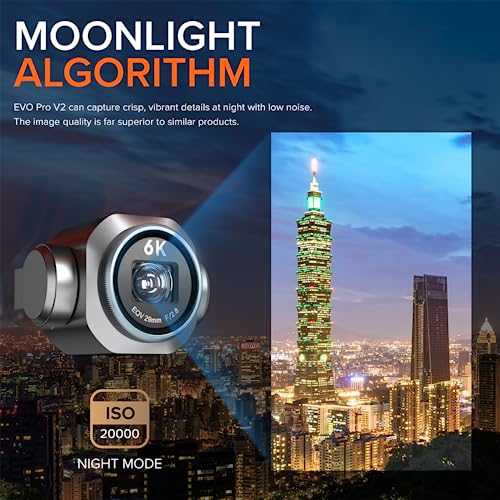 Autel Robotics EVO II 8K Drone Camera, Portable Folding Aircraft with Remote Controller, Captures Incredibly Smooth 8K Ultra HD Video and 48MP Photos by Autel Robotics